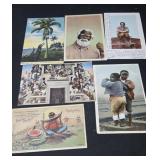 Lot of 6 postcards and cards