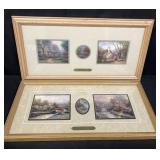 Pair of Thomas Kinkade prints