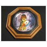 Ted DeGrazia artist hand signed 1980 plate ltd.