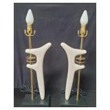 Attributed Frederick Weinberg pair of Mid