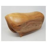 Wood sculpture signed by Bob Agnew