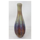 Signed Art Nouveau glass vase
