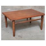 Mid-century Modern walnut end table