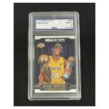 2017 Panini Hoops Kobe Bryant graded 10