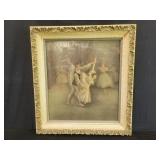 Vintage Sophie 'Pas De Deux' print