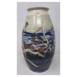 Signed Rowe pottery vase