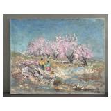 Signed Clifford Silsby oil on canvas