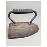 Antique cast iron flat iron