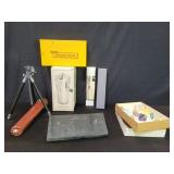 Box of miscellaneous Waterford crystal letter