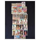 Lot of 1975 Topps basketball cards