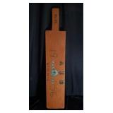 Vintage fraternity paddle, Manhattan College