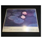 Claude Monet 1981 LACMA litho poster
