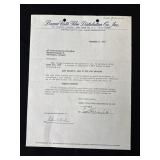 Walt Disney 1955 distribution contract