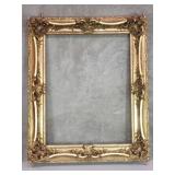 Large vintage French Louis XV-style gilt wood