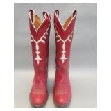 Pair of vintage women's Tony Lama cowboy boots