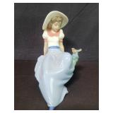 Nao porcelain "listening to the birds