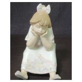Lladro porcelain "Nothing to do" figurine