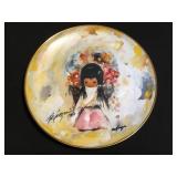 Ted DeGrazia artist hand signed 1978 plate ltd.