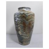 Signed studio pottery vase