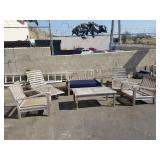 6pcs teak outdoor patio set