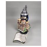 King Werk German ceramic stein with CoA