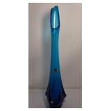 Vintage Viking hand blown glass vase