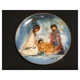 Ted DeGrazia artist hand signed 1979 plate ltd.