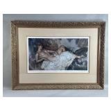 Pencil signed Sir William Russell Flint color