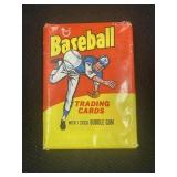 Extremely rare 1975 Topps Baseball wax pack