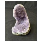 Amethyst geode specimen