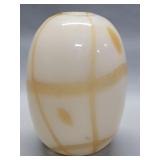 Carlo Scarpa style hand blown glass vase