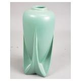 Teco 2007 art pottery rocket vase