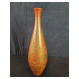 Mid century Japanese brass vase