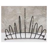 Mid-century wire magazine rack