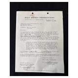 Walt Disney 1956 distribution contract