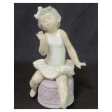 Lladro porcelain "little ballet girl" figurine