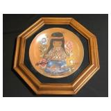 Ted DeGrazia artist hand signed 1980 plate ltd.