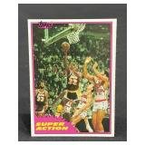 1981 Topps Magic Johnson Super Action card