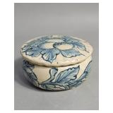 Signed Casal Mexican hand painted ceramic lidded