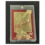 1996 EX 2000 Michael Jordan 23 karat gold