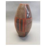 Signed Francisco Chiero pottery vase