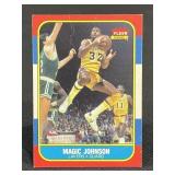 1986 Fleer Magic Johnson card