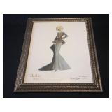 Barbie 2006 fashion art Ltd. numbered French litho