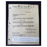 Walt Disney 1955 distribution contract
