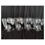 Group of Mikasa crystal stemware