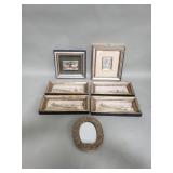 Four prints, religious and equestrian wall plaques