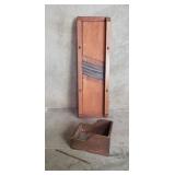 Vintage cabbage shredder