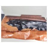 Bundle of leather hides