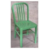 Contemporary metal outdoor chair