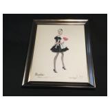 Barbie 2007 fashion art Ltd. numbered French litho